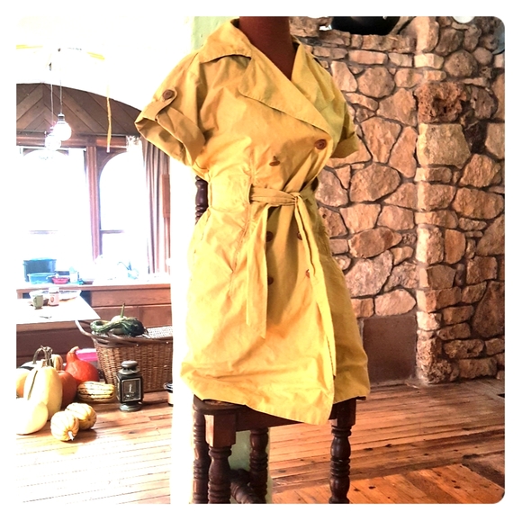 CAbi Dresses & Skirts - Cabi trench coat style shirt dress